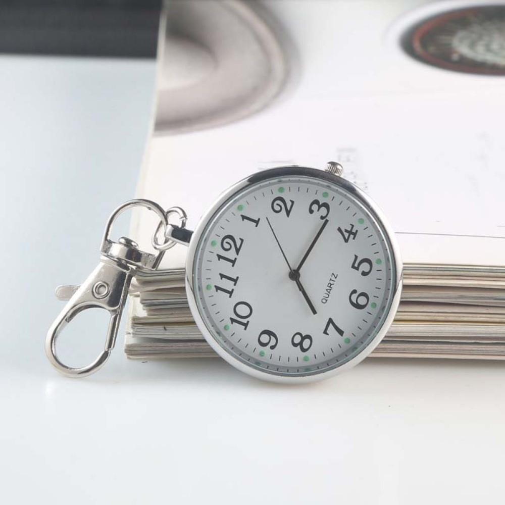 Easy Reading Key Chain Fob Clock Big Numbers Student Exam Timer  Hospital Shift