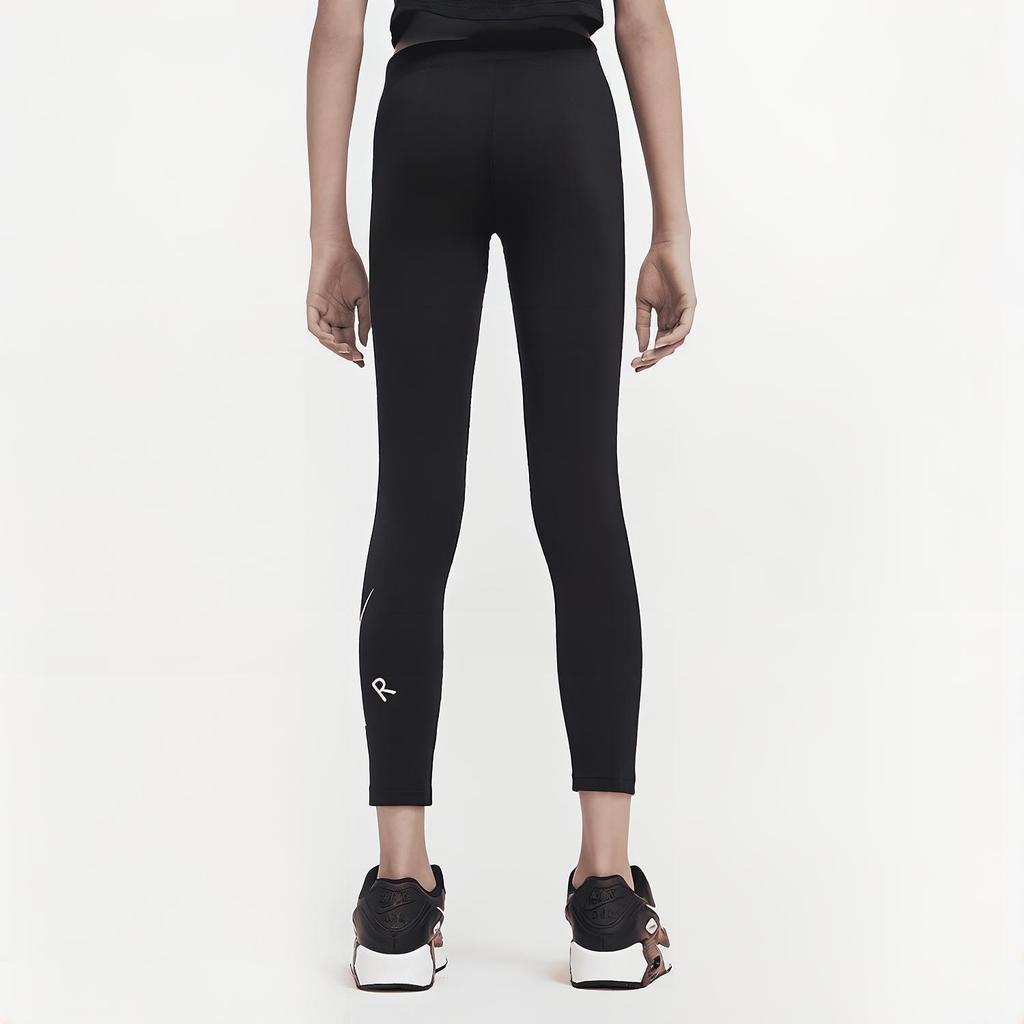 Nike Детские обтягивающие трикотажные брюки с логотипом для тренировок и фитнеса, детские брюки черного цвета DA1130-010