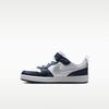 Kids' Sneakers Court Borough Low Recraft PS 'White Metallic Silver'