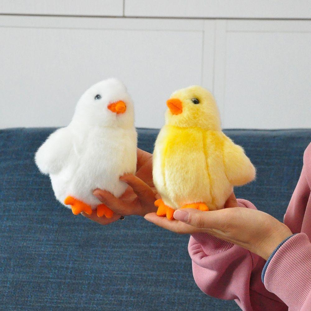 Animals Lifelike Duck Doll Simulation Chick Doll Yellow Duck Plush Toy Little Chick Duck Plush Toy