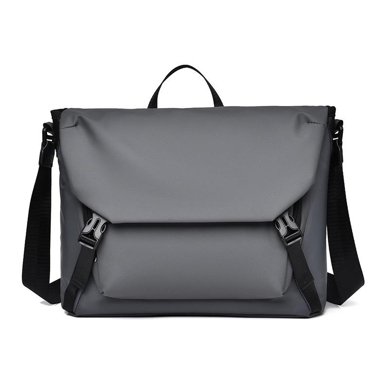 Мужской портфель, сумка через плечо, большая вместительная сумка через плечо, мужская черная легкая сумка-мессенджер для пригородных поездок