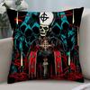 Rock Band Pillow Covers G-GhostS Band Cartoon Pillow Case Short Plush Sofa Decorative Gift Home Double-sided Printing Cushion