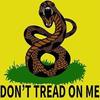 Tread Dont On Me Snake Banner Polyester Material Gadsden Flag For Patriot Events