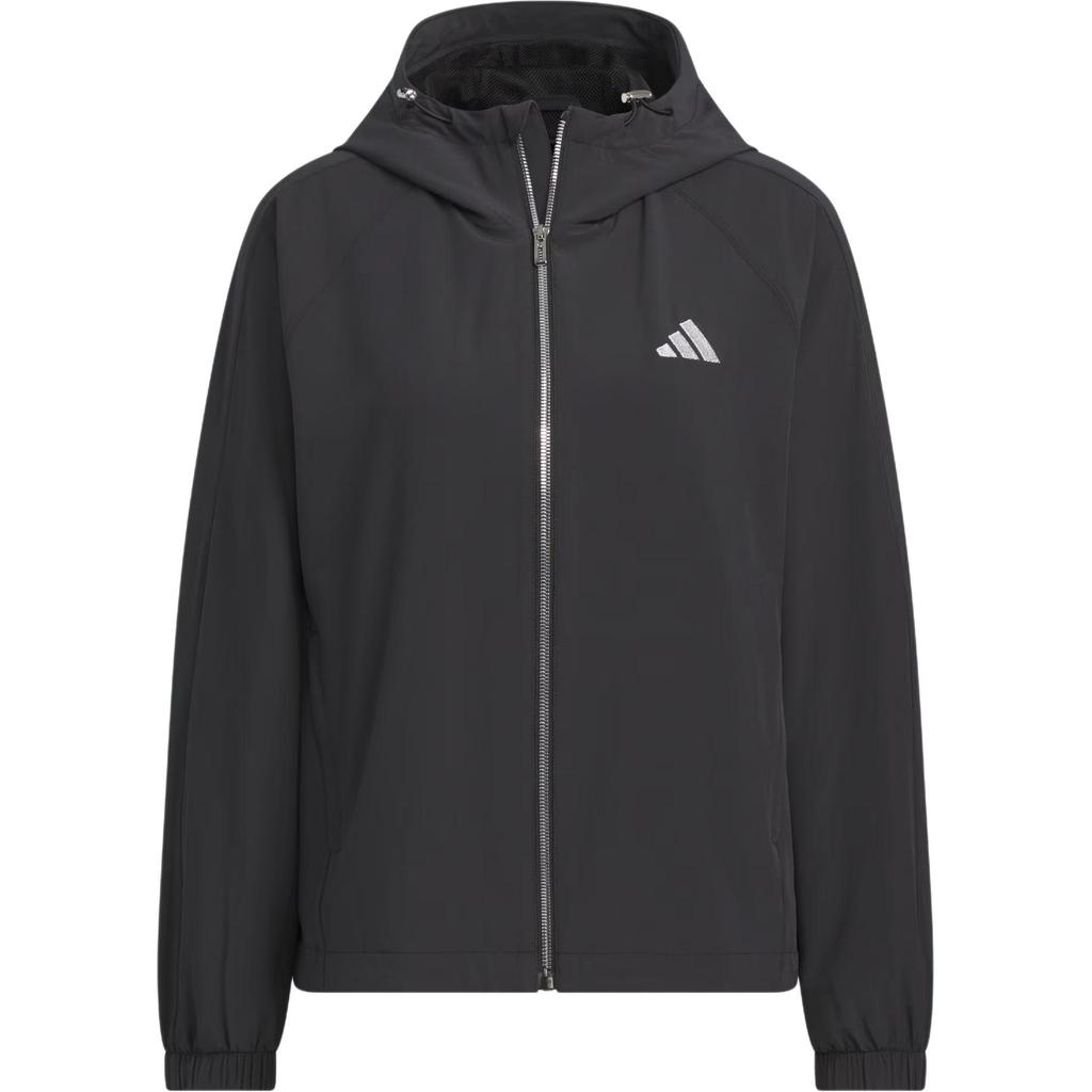 Adidas Must Haves Ss25 All Day Logo Sports Casual Hooded Long Sleeve Jacket Women Jacket KC0028