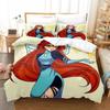 Аниме W-Winx Club Пододеяльник Наволочка Детский Подарок Комплект Постельного Белья для Взрослого Мальчика Девочки Украшение Спальни Односпальный Двуспальный Большой
