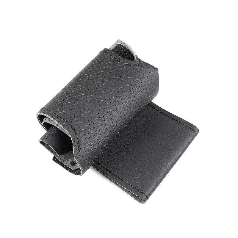 Оплетки на руль автомобиля для Mercedes Benz C Class W204 2007 2008 2009 2010 2011 кожаный чехол из микрофибры аксессуары для отделки