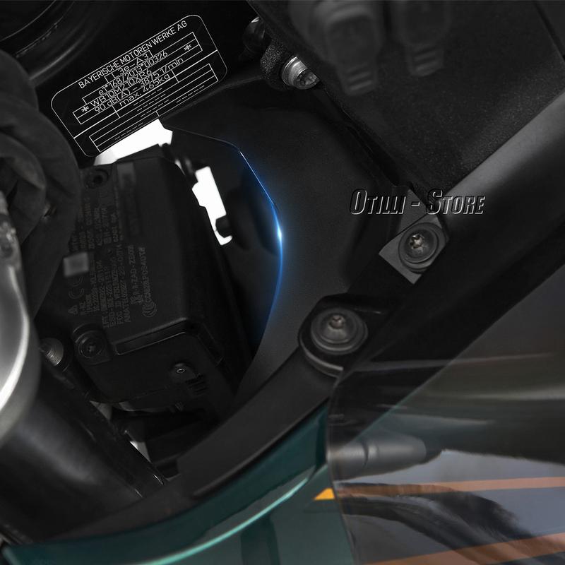 Motorcycle ABS Plastic Cockpit Fairing Updraft Deflector Accessories For BMW R1300GS GS1300 R 1300 GS Adventure Cockpit Panel