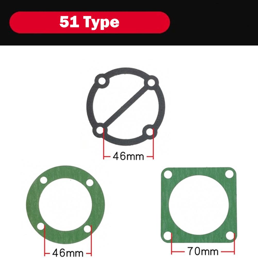 3In1 Air Compressor Cylinder Head Base Valve Plate Gaskets Washers 51 65 80 90 Type Air Compressors Valve Plate Gaskets Washer
