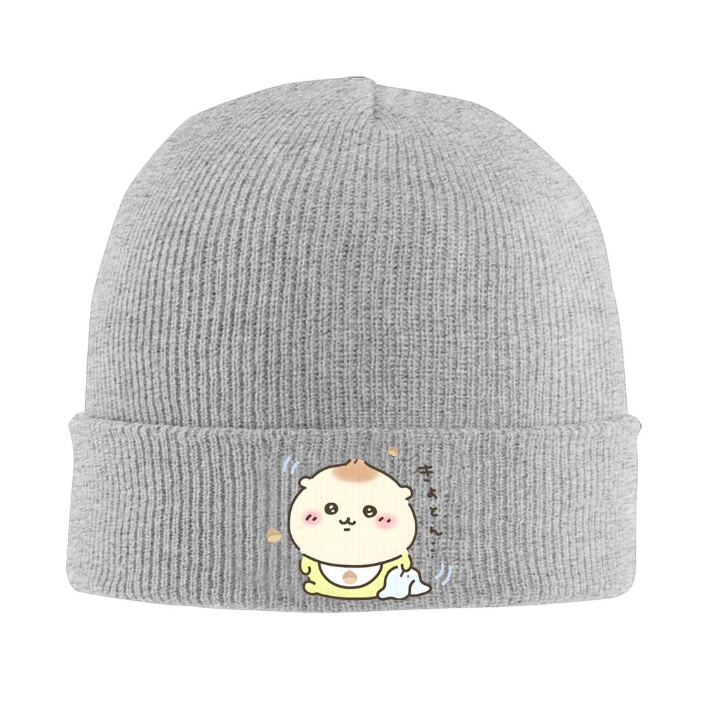 Chiikawas Absolute Chiinema Hats Autumn Winter Beanie Warm Caps Unisex Acrylic Knitted Caps