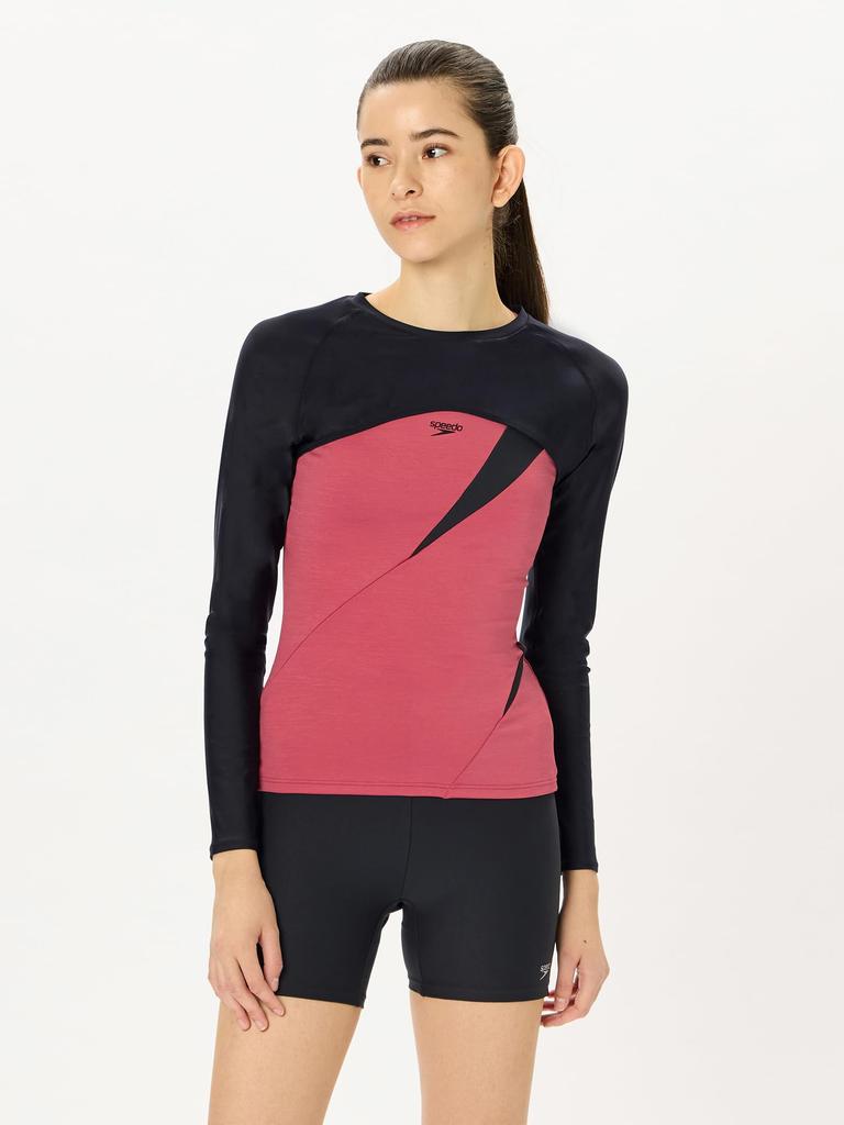 Speedo SWARM Рашгард SFW72450 Черный O Женский