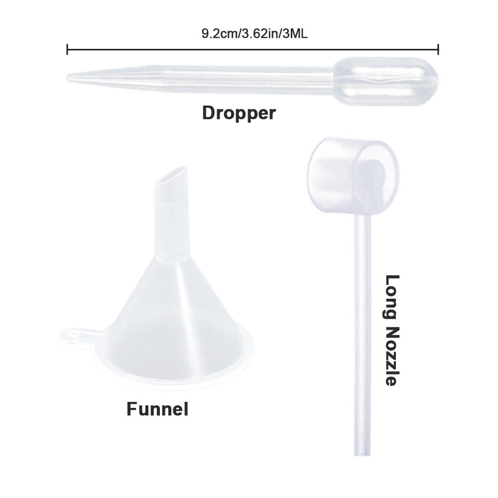 5 мл 10 мл Портативный флакон для духов Черный Мини-контейнер для косметики Атомайзер-пробник Стеклянный Пустой Многоразовый флакон Для путешествий