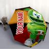 Personalized Name Gummibar friends Print Umbrella - Automatic Open/Close, Eight-Rib Durable Frame, Automatic Folding Umbrella