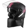 3C Certified All-Season Universal Motorcycle Helmet with Anti-Fog Double Lens and Neck Protection