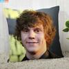 Наволочка Evan Peters Наволочка на заказ Современная Декоративная Наволочка для Дома Гостиной .08.17