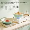 COOKER KING 28cm Celadon Non-stick Aluminum Wok