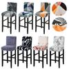 Stretch Bar Stool Cover Counter Stool Pub Chair Slipcover for Dining Room Cafe Barstool Slipcover Removable Furniture Seat Cover