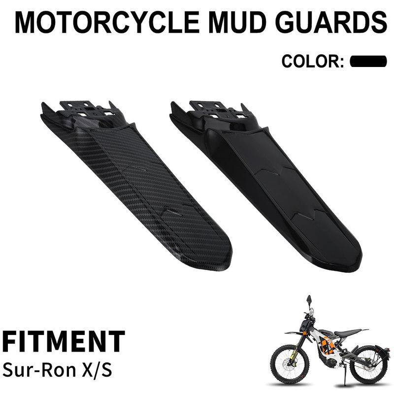 Для Surron Light Bee X S Заднее крыло Грязезащита Удлинение Более длинная Защита хвоста Мотоцикл питбайк Узор из углеродного волокна