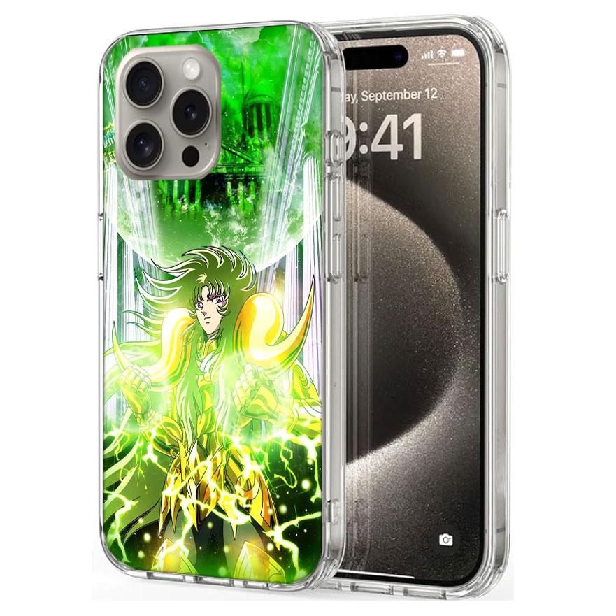 Saint Seiya Knights Of The Zodiac Cases Phone Case For Iphone 17E 16E 17 Air 16 Pro Max 15 Pro 14 Plus 11 13 12 Mini Cover Cases