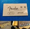 Fender Custom Shop Гриф Электрогитары Логотип Водная наклейка-трансфер Съемная пленка ST54-ST60