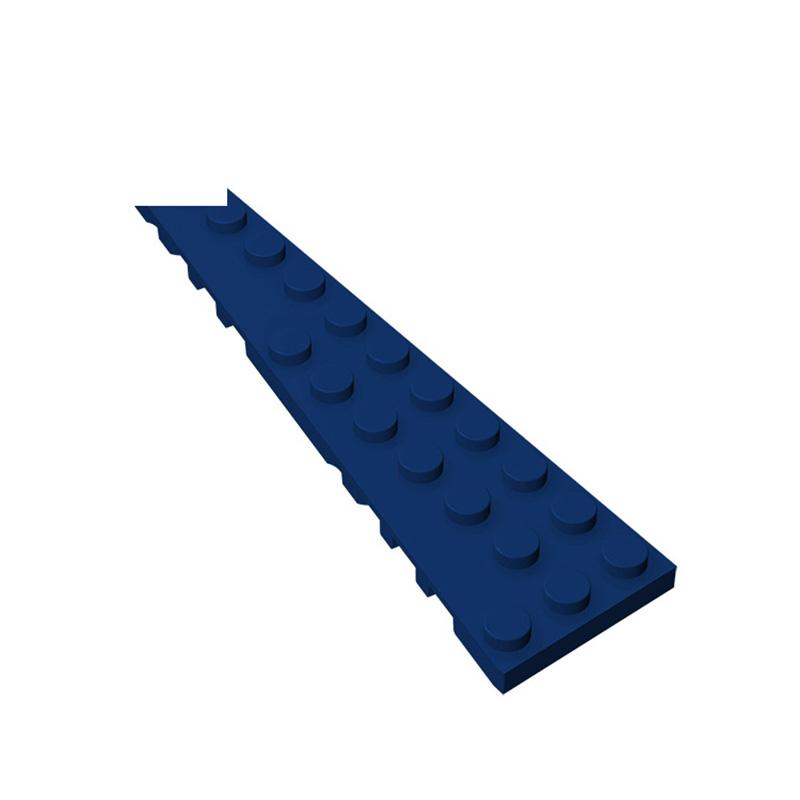 Нетоксичный Moc 10 шт. 47398 Клин 12x3 Правый Строительные Блоки Пластина Доска Кирпич Частица Пазл Образовательные DIY Игрушки Детские Подарки на День Рождения