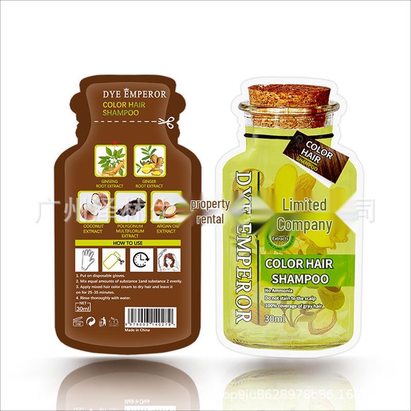 Красочный крем-краска для волос в виде пены - Натуральный растительный DIY в домашних условиях