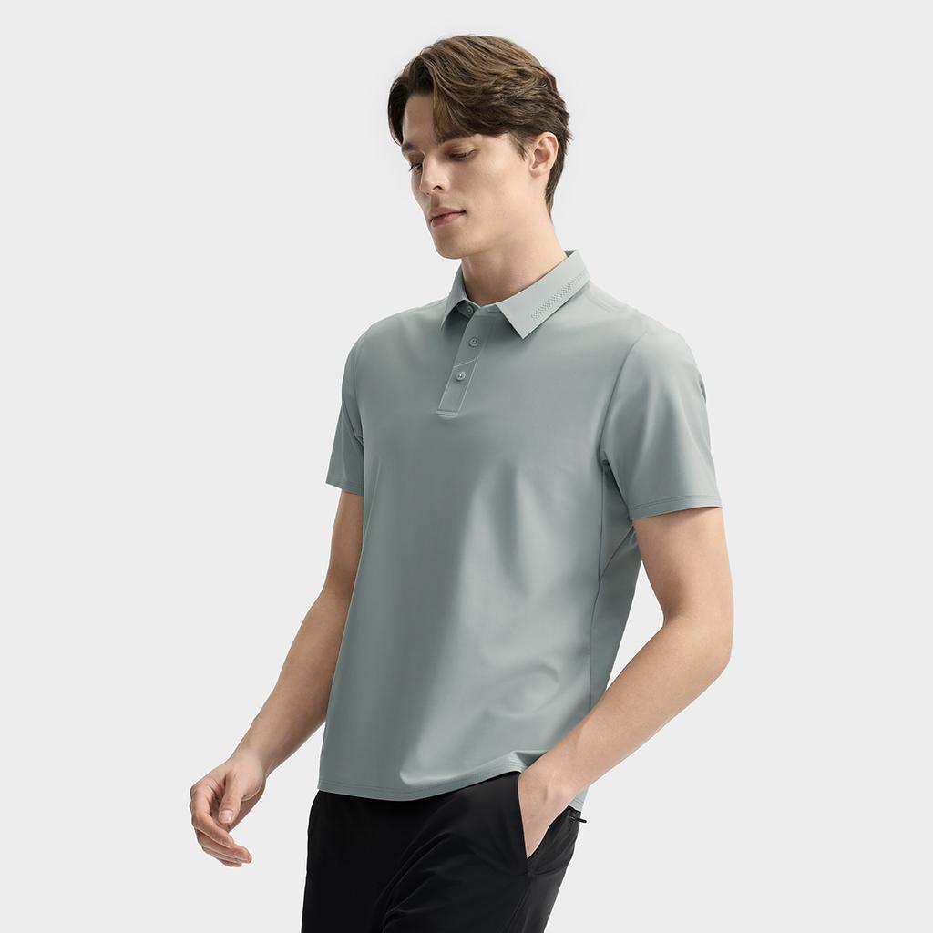 New FILA Polo Shirt Men's Turquoise Glow Green TQ F11M522102F-TQ