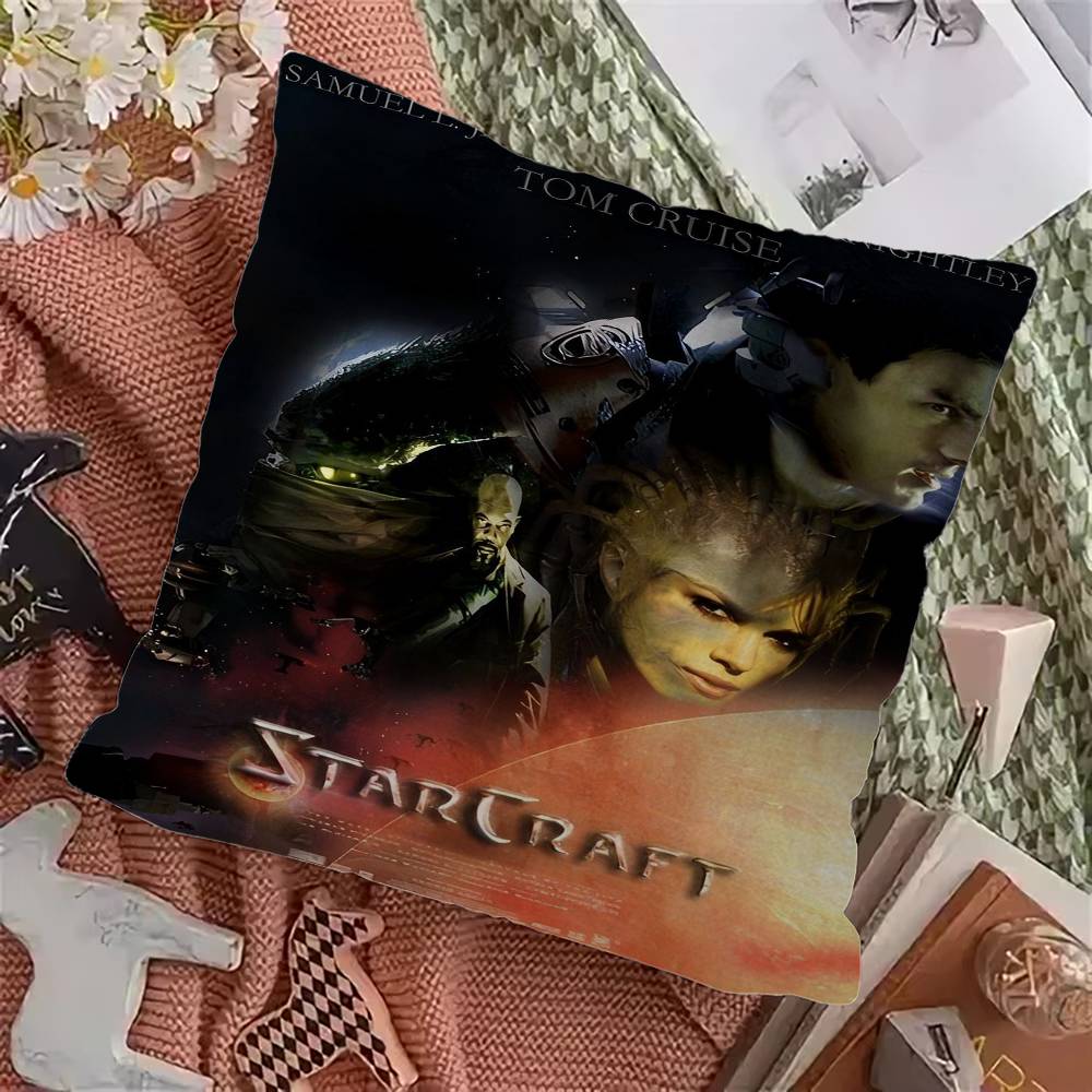 Игровые Подушки S-Starcraft 2 Персонализированные Изображение Текст Домашний Декор Подарки для Дома 45x45 см