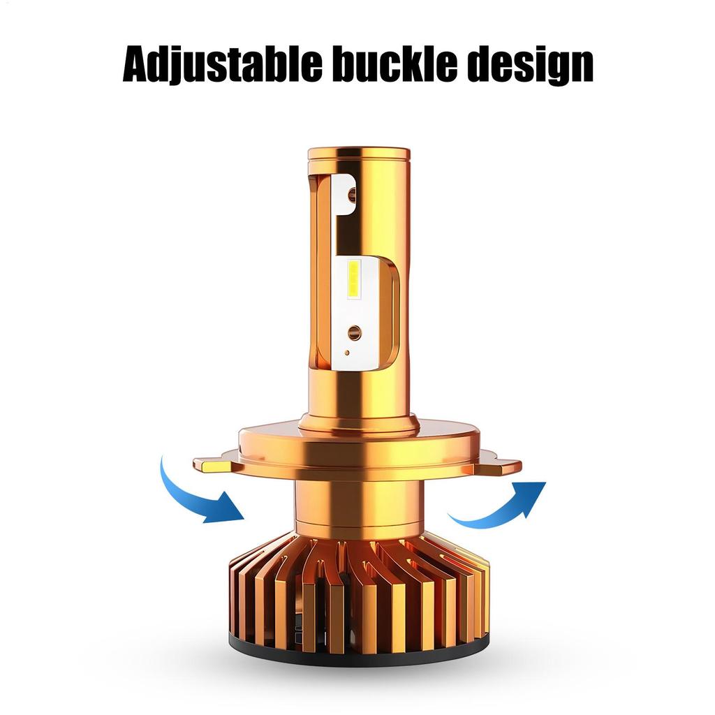 Автомобильные лампы для фар Светодиодные H4 Лампа для фар Высокопроизводительная фара Для автомобильных транспортных средств Любители тюнинга автомобилей