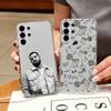 Чехол для телефона канадского рэпера Дрейка для Samsung S25, S24, S21, S22, S23, S30, Ultra, S20, Plus, Fe, Note, 10, 9, 5G Прозрачный чехол