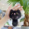 Voiceable Casual Cat Series Plush Dolls BIBI Cat Planet Keychain Student Bag Pendant Tail With Sound