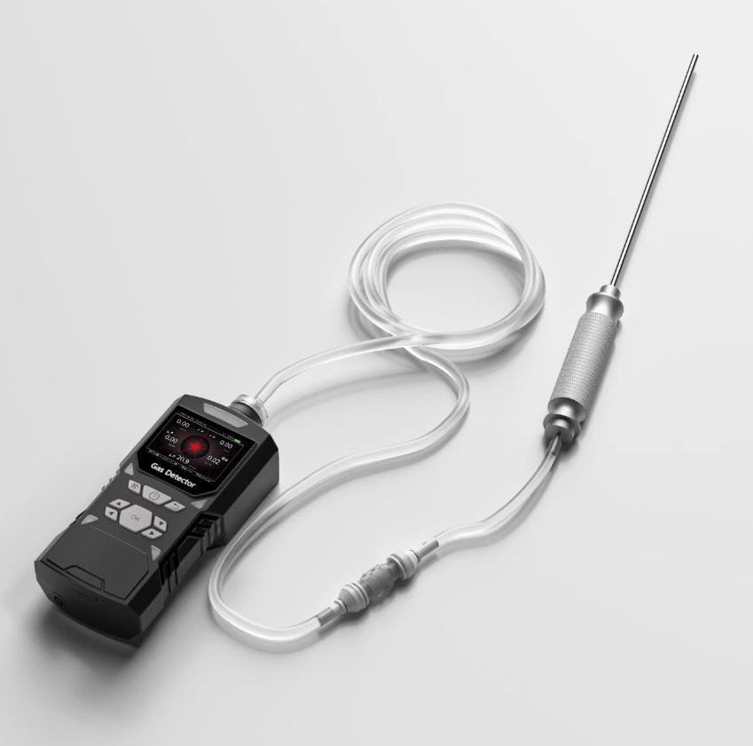 ZY-4X Multi-Gas Detector: Combustible, Oxygen, Toxic Gas Leak Alarm