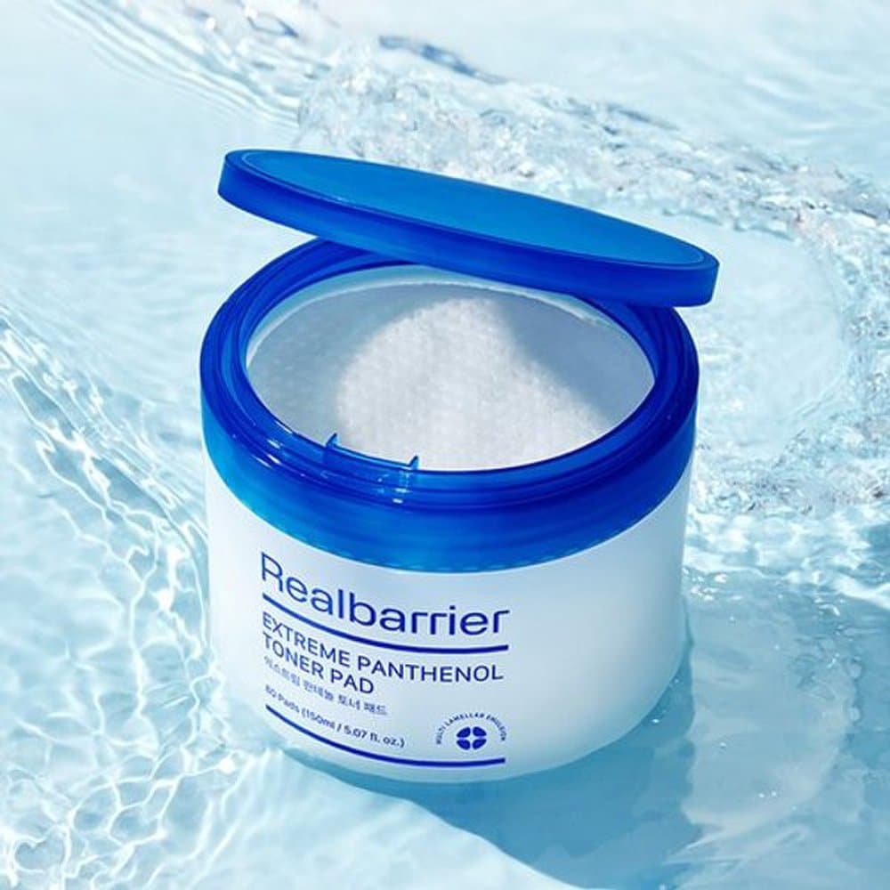 REALBARRIER Тонизирующие подушечки Extreme Panthenol (80 листов) 150мл
