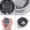 Stopwatch Metal Stopwatch Timer With Backlit Lap Memory Digital Stop Watch For