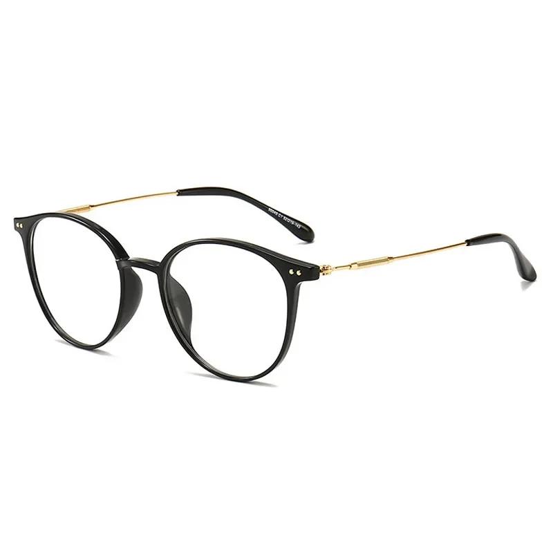Luxury Brand Myopia Glasses Anti-Blue Light Computer Eyeglasses Women Fashion Prescription Near Sight Glasses Diopter 0 To -4.0