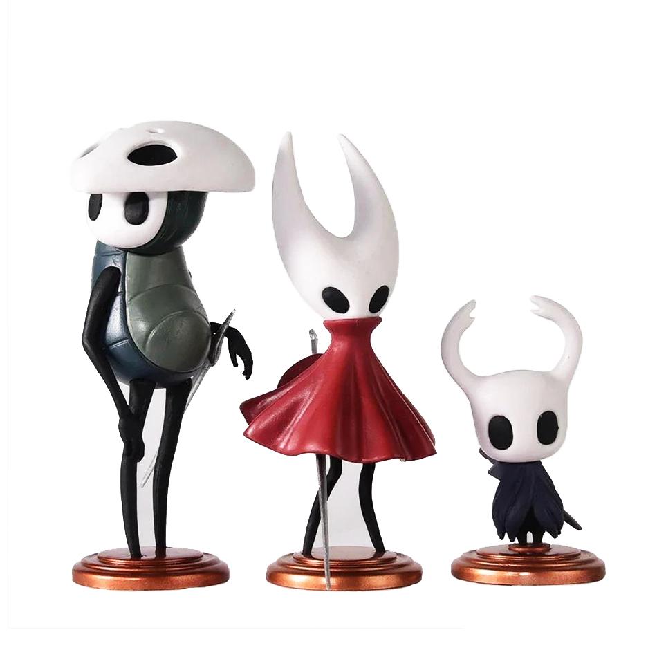 3 шт./6 шт. Hollow Knight Silk Song Рыцарь Шершень Червь Зоте Киррел Тень Корнифер Майла ПВХ Фигурка Модель Украшение Коллекция Игрушек G