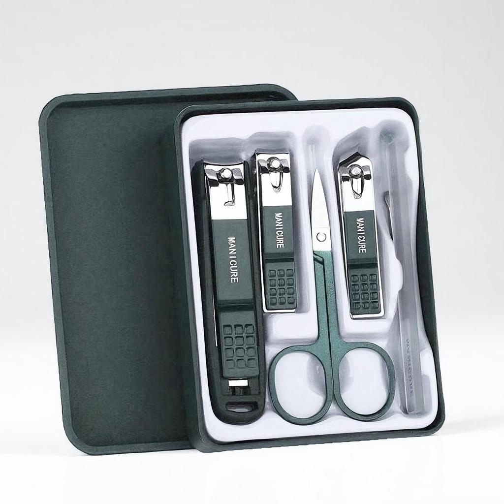 Anti-Splash Multipurpose Nail Clipper Set for Home Manicure and Personal Care