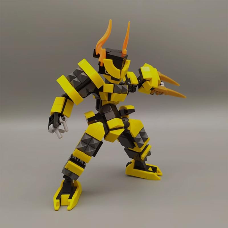 Мех «Хвост скорпиона» Lie MOC Конструктор из частиц Головоломка Игрушка Подарок на фестиваль для мальчиков отлично подходит для ежедневного использования идеально подходит для подарка