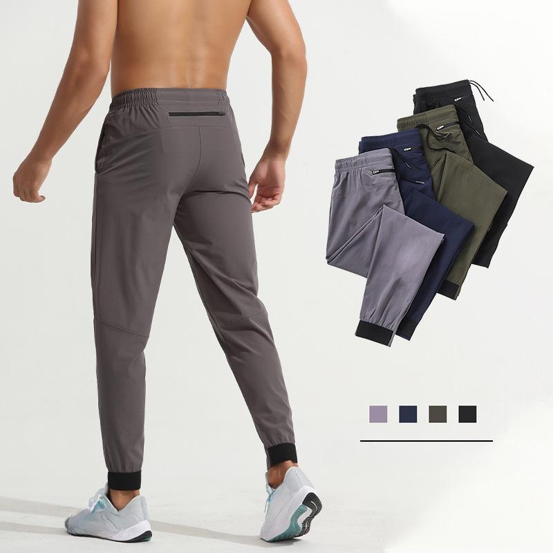 Summer Men's Running Sports Large Pockets Drawstring Leggings Loose Elastic Sports Pants Men S Casual Pants Clothing Work Pants Leisure Trouser