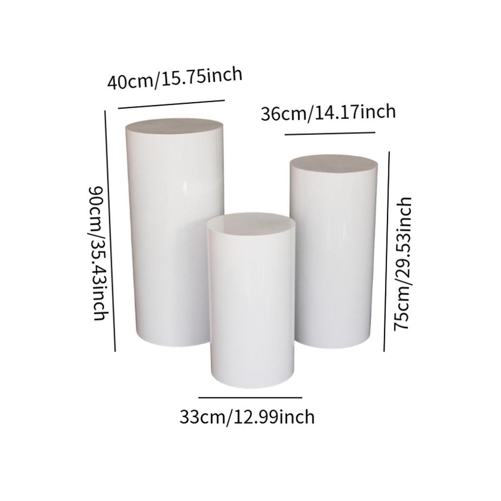 3/5 шт. Цилиндрические подставки для торта, стол для десертов, колонны, праздничные принадлежности для Дня святого Валентина, Дня благодарения, дня рождения