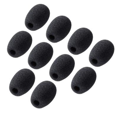 Губка для микрофона гарнитуры Sanwa Supply (Набор 10) MM-HSPA10MC