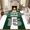 Coritiba FC Carpet Door Mat for Living Room or Bedroom Protective Mat Under Chair Office Decoration Christmas Gift Birthday Present