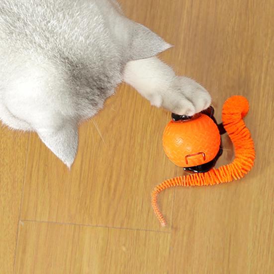 Интерактивная игрушка для кошек, катящийся мяч, активируемый сенсорным движением, с 3