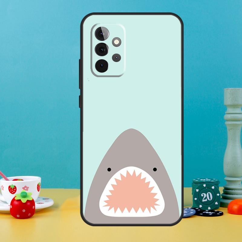 Китовые акулы Чехол для Samsung Galaxy A55 A56 A36 A54 A34 A14 A05 A16 A26 A12 A32 A52 A13 A33 A53 A15 A35