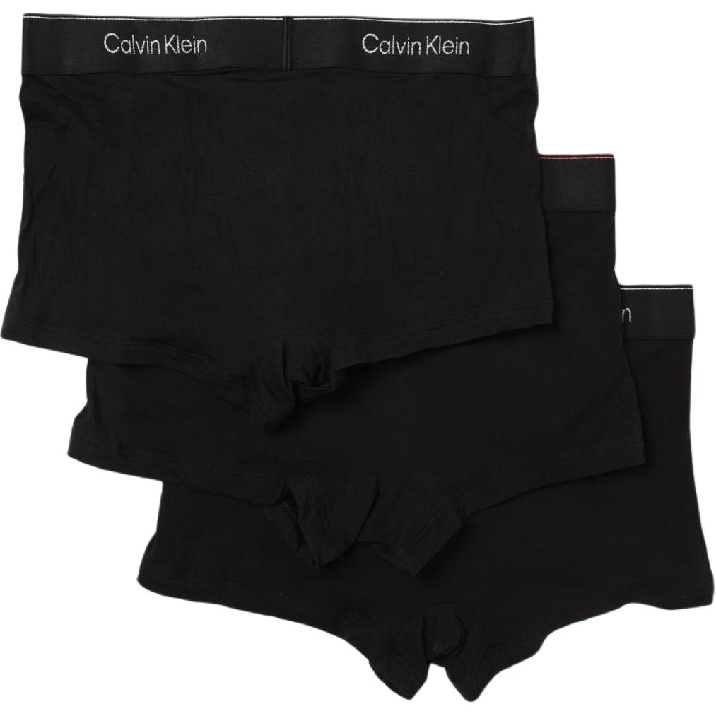 Calvin Klein Трусы-боксеры с низкой посадкой, эластичным поясом с логотипом, 3 шт., мужское нижнее белье 000NB4076A-Q6A