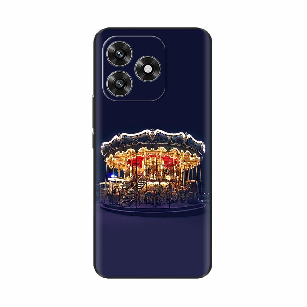 Чехол для телефона For Honor X5C Plus Чехол Черный Мягкий Силиконовый Задняя Крышка Для Honor X5c X5b Plus X5 Чехлы Ударопрочный Корпус Крышка Para