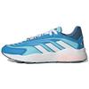 Neo Crazychaos 2.0 Synthetic Leather Refreshing Trendy Slip-Resistant Durable Lightweight Low-Top Casual Shoes Women Sneaker Blue GY4620