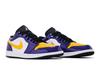 Мужские кроссовки Nike Jordan 1 Low SE Lakers Court Purple/White/Black/University Gold