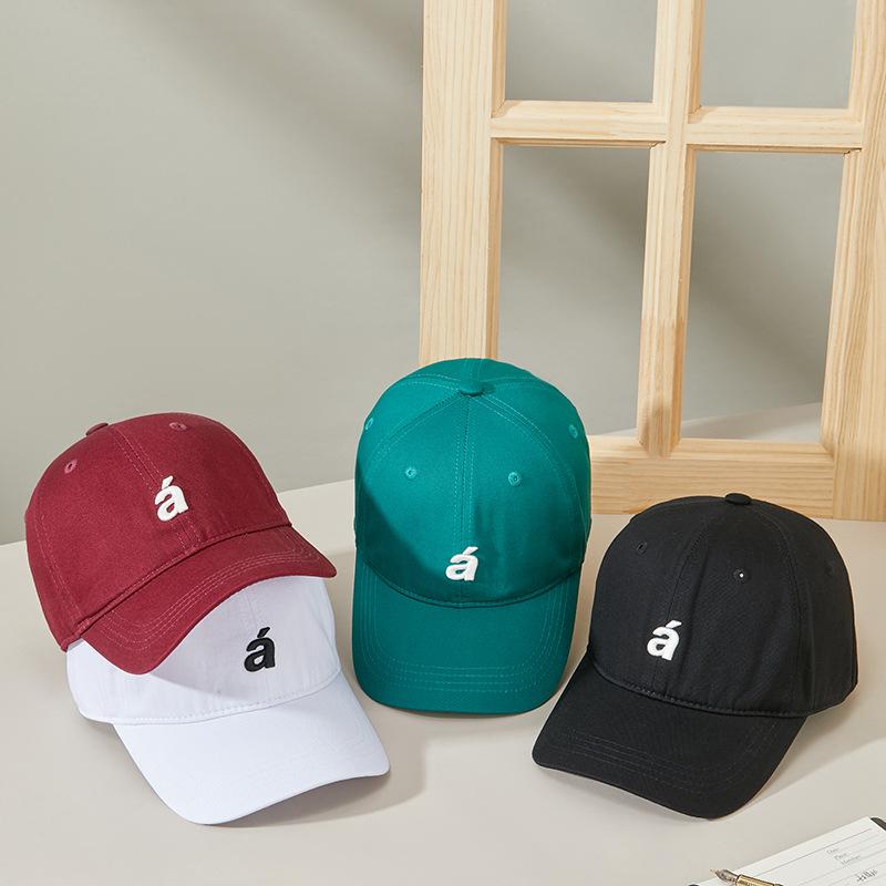 Новая мягкая верхняя кепка для вышивания буквы А для мужчин и женщин, спорт на открытом воздухе, кепка с утиным язычком для отдыха
