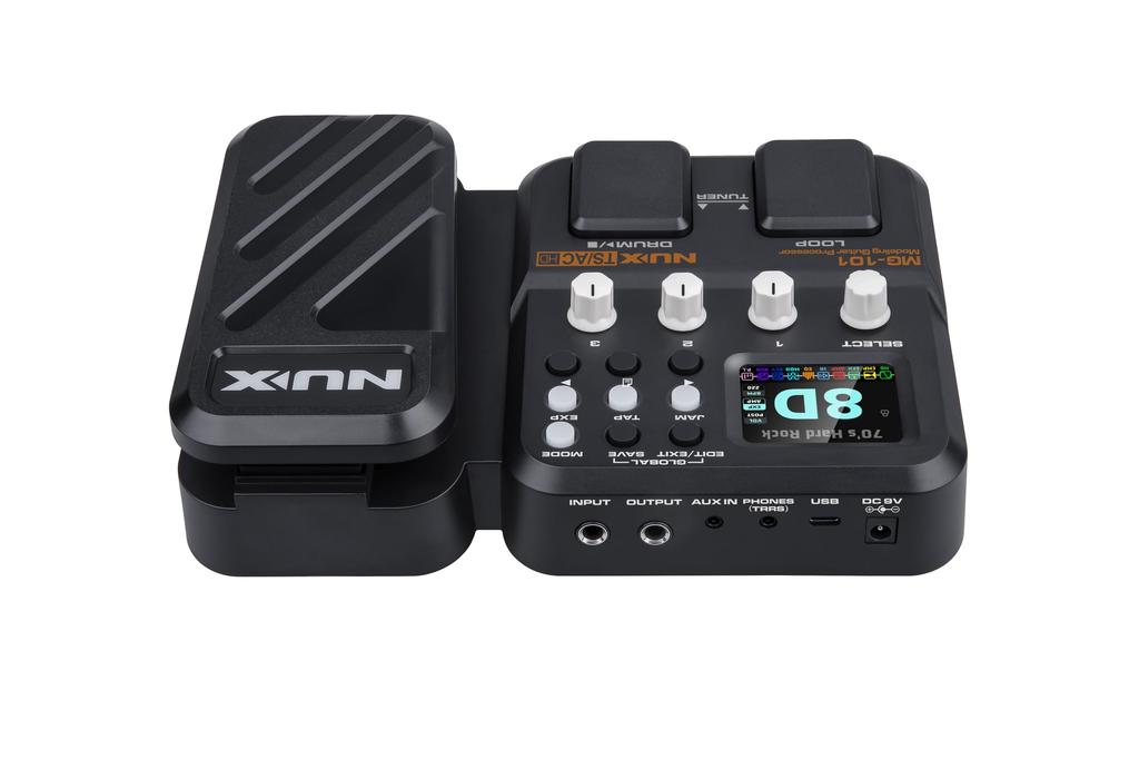 Newx NUX Multi-Effector 25 типов моделирования усилителей Простое управление Функция USB-аудиоинтерфейса Функция Looper PCMac Edit Совместимость с IR MG-101