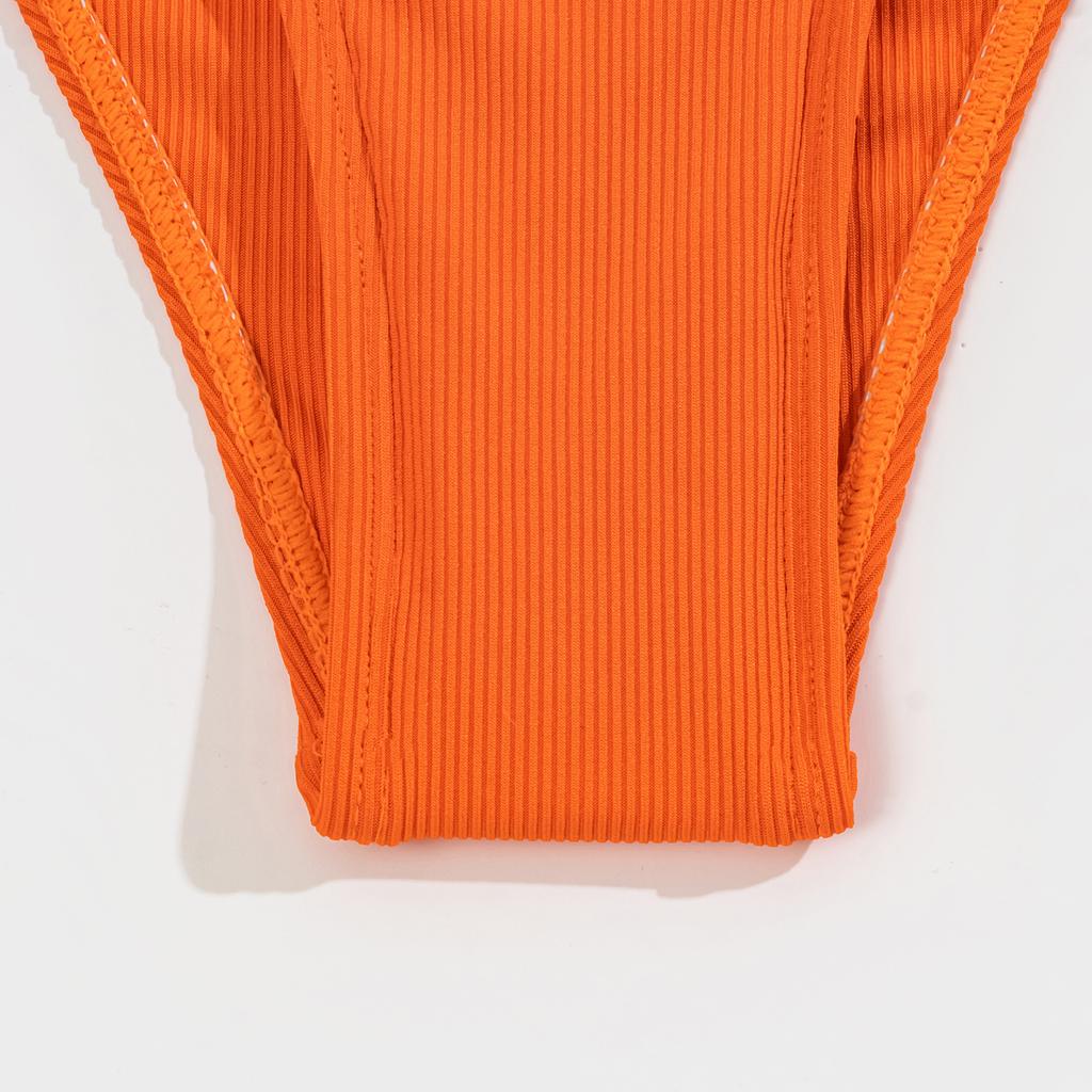 Комплект бикини с высокой талией, купальник для женщин, однотонные сексуальные комплекты из двух предметов, женская одежда, пляжная одежда, 2023, купальный костюм, купальники